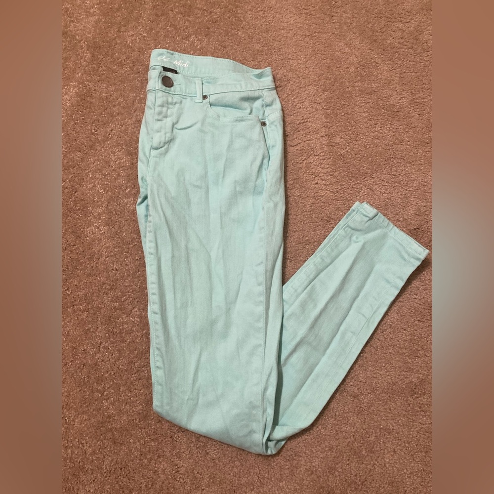 Victoria’s Secret Midi Blue Skinny Jeans